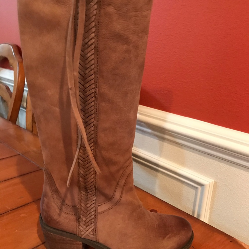 Nine West  tall brown boots 8.5